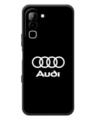 Чехол для Infinix Hot 70 с картинкой «Классическое лого Audi»