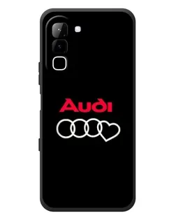 Чехол для Infinix Hot 70 с картинкой «Логотип Audi Heart»