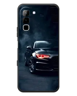 Чехол для Infinix Hot 70 с картинкой «Audi — хищный взгляд»