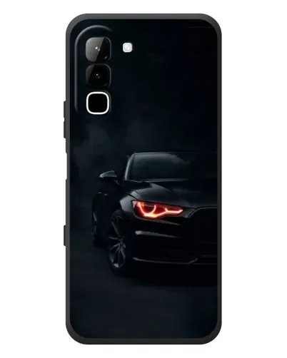 Чехол для Infinix Hot 70 с картинкой «Audi — хищный взгляд»