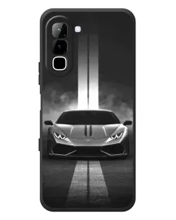Чехол для Infinix Hot 70 с картинкой «Lamborghini симметрия дорог» Чехол для Infinix Hot 70 с картинкой «Lamborghini симметрия дорог»