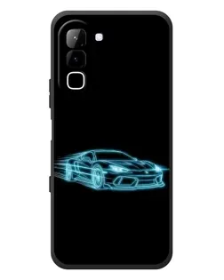 Чехол для Infinix Hot 70 с картинкой «Неоновый контур Lamborghini» Чехол для Infinix Hot 70 с картинкой «Неоновый контур Lamborghini»