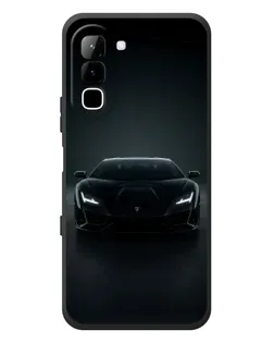 Чехол для Infinix Hot 70 с картинкой «Черный Lamborghini Aventador» Чехол для Infinix Hot 70 с картинкой «Черный Lamborghini Aventador»