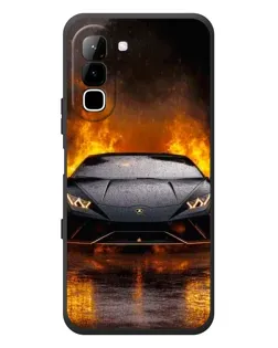 Чехол для Infinix Hot 70 с картинкой «Lamborghini в огне» Чехол для Infinix Hot 70 с картинкой «Lamborghini в огне»
