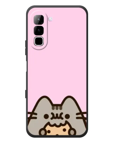 Чохол для Infinix Hot 70 з картинкою «Pusheen та печиво» Чохол для Infinix Hot 70 з картинкою «Pusheen та печиво»