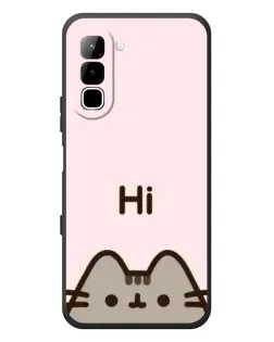 Чохол для Infinix Hot 70 з картинкою «Пушин каже Hi» Чохол для Infinix Hot 70 з картинкою «Пушин каже Hi»