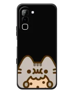 Чохол для Infinix Hot 70 з картинкою «Пушин на чорному» Чохол для Infinix Hot 70 з картинкою «Пушин на чорному»