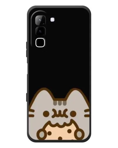 Чохол для Infinix Hot 70 з картинкою «Пушин на чорному» Чохол для Infinix Hot 70 з картинкою «Пушин на чорному»