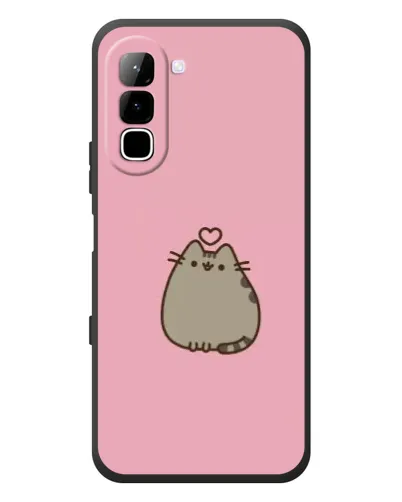 Чохол для Infinix Hot 70 з картинкою «Pusheen серце» Чохол для Infinix Hot 70 з картинкою «Pusheen серце»