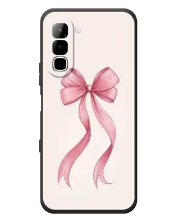 Чехол для Infinix Hot 70 с картинкой «Розовый бант»