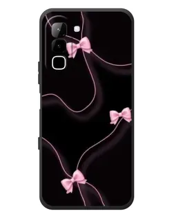 Чехол для Infinix Hot 70 с картинкой «Розовые ленты»