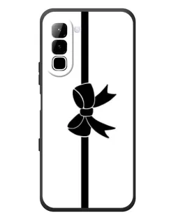 Чехол для Infinix Hot 70 с картинкой «Вертикальный бант»