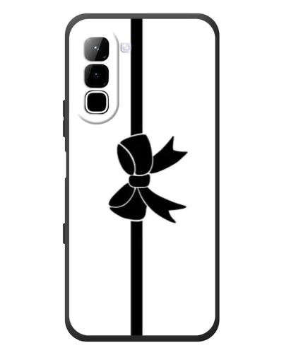 Чехол для Infinix Hot 70 с картинкой «Вертикальный бант»