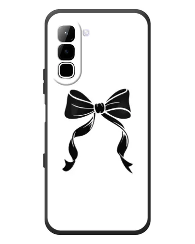 Чехол для Infinix Hot 70 с картинкой «Классический бант»
