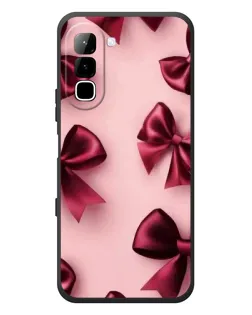 Чехол для Infinix Hot 70 с картинкой «Бордовый атлас»