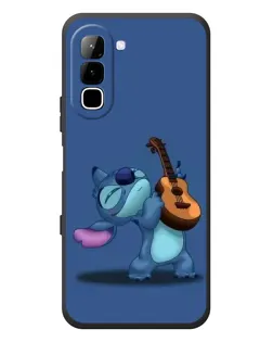Чехол для Infinix Hot 70 с картинкой «Стич с укулеле»