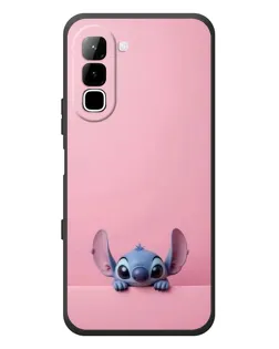Чехол для Infinix Hot 70 с картинкой «Stitch выглядывает»