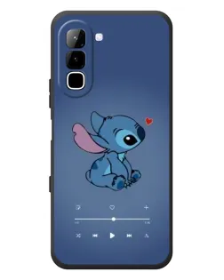 Чехол для Infinix Hot 70 с картинкой «Музыкальный Stitch»