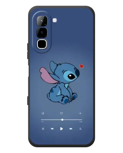 Чехол для Infinix Hot 70 с картинкой «Музыкальный Stitch»