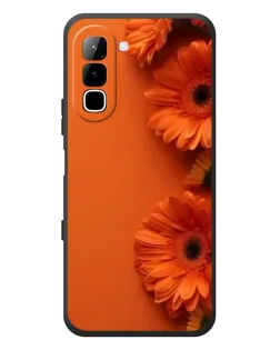Чехол для Infinix Hot 70 с картинкой «Оранжевые герберы» Чехол для Infinix Hot 70 с картинкой «Оранжевые герберы»