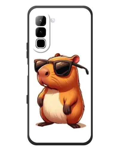 Чехол для Infinix Hot 70 с картинкой «Капибара в очках» Чехол для Infinix Hot 70 с картинкой «Капибара в очках»