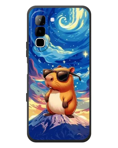 Чехол для Infinix Hot 70 с картинкой «Капибара Ван Гога» Чехол для Infinix Hot 70 с картинкой «Капибара Ван Гога»