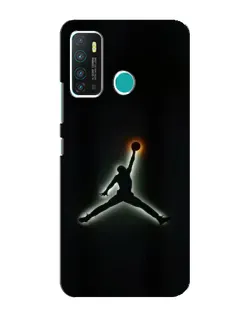 Чехол для Infinix Hot 9 / Hot 9 Pro с картинкой «Jordan Gradient Logo» Чехол для Infinix Hot 9 / Hot 9 Pro с картинкой «Jordan Gradient Logo»