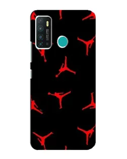 Чехол для Infinix Hot 9 / Hot 9 Pro с картинкой «Jordan Red Pattern» Чехол для Infinix Hot 9 / Hot 9 Pro с картинкой «Jordan Red Pattern»