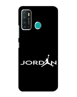 Чехол для Infinix Hot 9 / Hot 9 Pro с картинкой «Jordan White Logo» Чехол для Infinix Hot 9 / Hot 9 Pro с картинкой «Jordan White Logo»