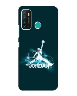 Чехол для Infinix Hot 9 / Hot 9 Pro с картинкой «Jordan Blue Fire» Чехол для Infinix Hot 9 / Hot 9 Pro с картинкой «Jordan Blue Fire»