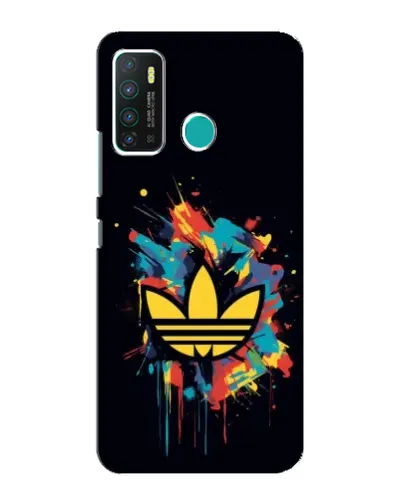 Чехол для Infinix Hot 9 / Hot 9 Pro с картинкой «Adidas Splash»