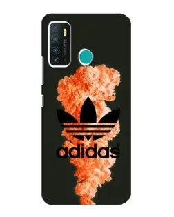 Чехол для Infinix Hot 9 / Hot 9 Pro с картинкой «Оранжевый дым Adidas» Чехол для Infinix Hot 9 / Hot 9 Pro с картинкой «Оранжевый дым Adidas»