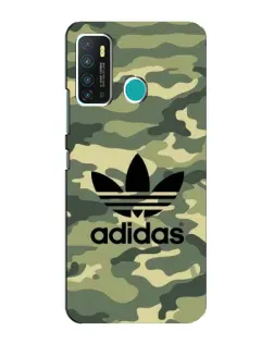 Чехол для Infinix Hot 9 / Hot 9 Pro с картинкой «Милитари стиль Adidas» Чехол для Infinix Hot 9 / Hot 9 Pro с картинкой «Милитари стиль Adidas»