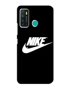 Чехол для Infinix Hot 9 / Hot 9 Pro с картинкой «Мазки краски Nike»