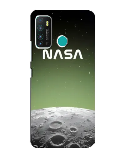 Чехол для Infinix Hot 9 / Hot 9 Pro с картинкой «NASA — лунный градиент»