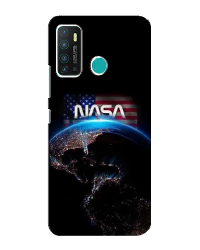 Чехол для Infinix Hot 9 / Hot 9 Pro с картинкой «Земля из космоса NASA»