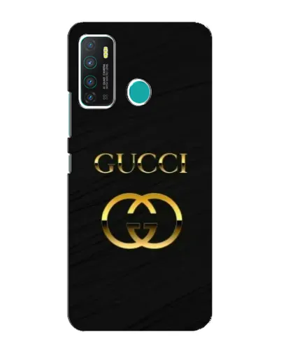 Чехол для Infinix Hot 9 / Hot 9 Pro с картинкой «Золотой логотип Gucci» Чехол для Infinix Hot 9 / Hot 9 Pro с картинкой «Золотой логотип Gucci»