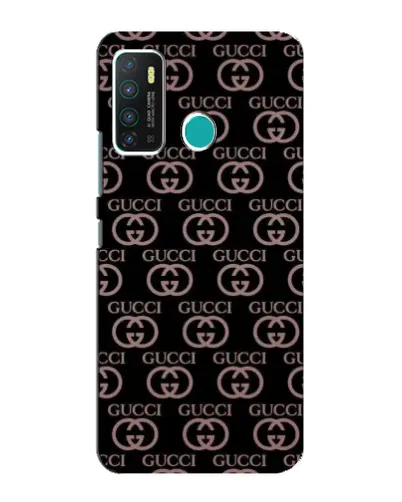 Чехол для Infinix Hot 9 / Hot 9 Pro с картинкой «Классическая монограмма Gucci» Чехол для Infinix Hot 9 / Hot 9 Pro с картинкой «Классическая монограмма Gucci»