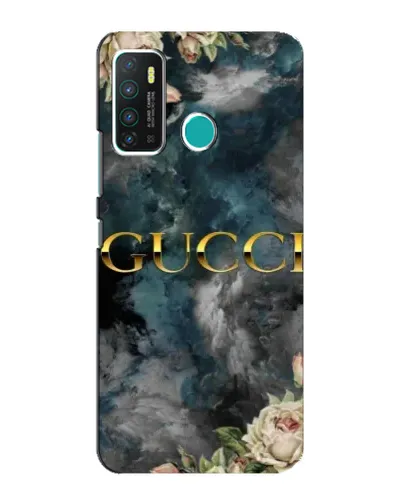 Чехол для Infinix Hot 9 / Hot 9 Pro с картинкой «Абстрактные цветы Gucci» Чехол для Infinix Hot 9 / Hot 9 Pro с картинкой «Абстрактные цветы Gucci»