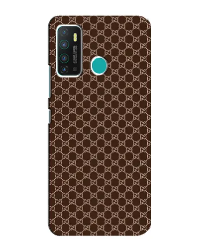 Чехол для Infinix Hot 9 / Hot 9 Pro с картинкой «Gucci — шоколадная сетка» Чехол для Infinix Hot 9 / Hot 9 Pro с картинкой «Gucci — шоколадная сетка»