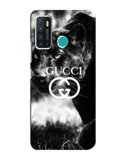 Чехол для Infinix Hot 9 / Hot 9 Pro с картинкой «Gucci — дикая природа»