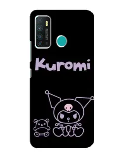 Чехол для Infinix Hot 9 / Hot 9 Pro с картинкой «Kuromi — черный минимализм» Чехол для Infinix Hot 9 / Hot 9 Pro с картинкой «Kuromi — черный минимализм»