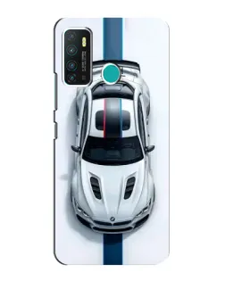 Чехол для Infinix Hot 9 / Hot 9 Pro с картинкой «Вид сверху — BMW M»