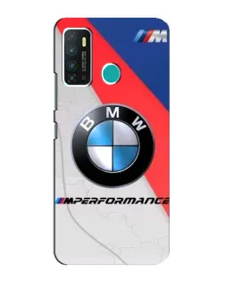 Чехол для Infinix Hot 9 / Hot 9 Pro с картинкой «BMW Performance стиль»