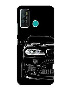 Чехол для Infinix Hot 9 / Hot 9 Pro с картинкой «Темный силуэт BMW» Чехол для Infinix Hot 9 / Hot 9 Pro с картинкой «Темный силуэт BMW»