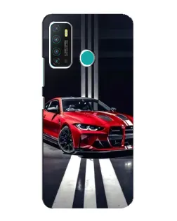 Чехол для Infinix Hot 9 / Hot 9 Pro с картинкой «Красная BMW на дороге» Чехол для Infinix Hot 9 / Hot 9 Pro с картинкой «Красная BMW на дороге»