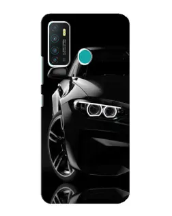 Чехол для Infinix Hot 9 / Hot 9 Pro с картинкой «Черная BMW — профиль» Чехол для Infinix Hot 9 / Hot 9 Pro с картинкой «Черная BMW — профиль»