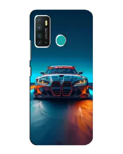 Чехол для Infinix Hot 9 / Hot 9 Pro с картинкой «BMW — огни неона» Чехол для Infinix Hot 9 / Hot 9 Pro с картинкой «BMW — огни неона»