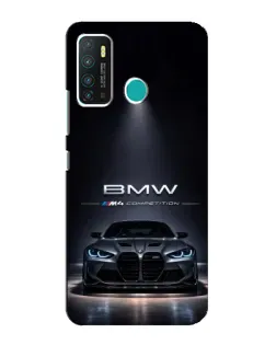 Чехол для Infinix Hot 9 / Hot 9 Pro с картинкой «BMW сквозь ночной город» Чехол для Infinix Hot 9 / Hot 9 Pro с картинкой «BMW сквозь ночной город»