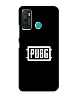 Чехол для Infinix Hot 9 / Hot 9 Pro с картинкой «Лого BMW — металлический блеск»